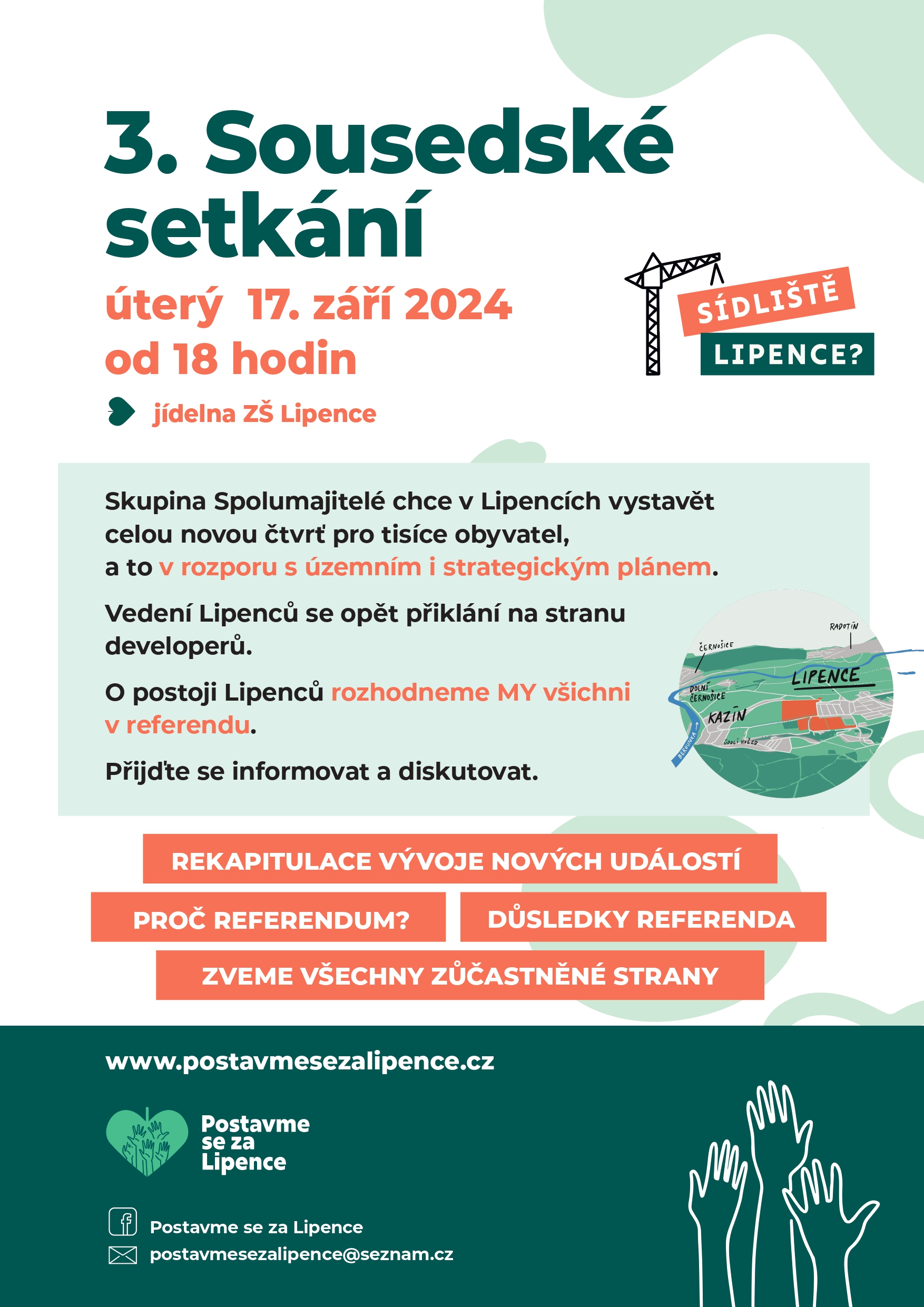 Pozvánka na 3. sousedské setkání
