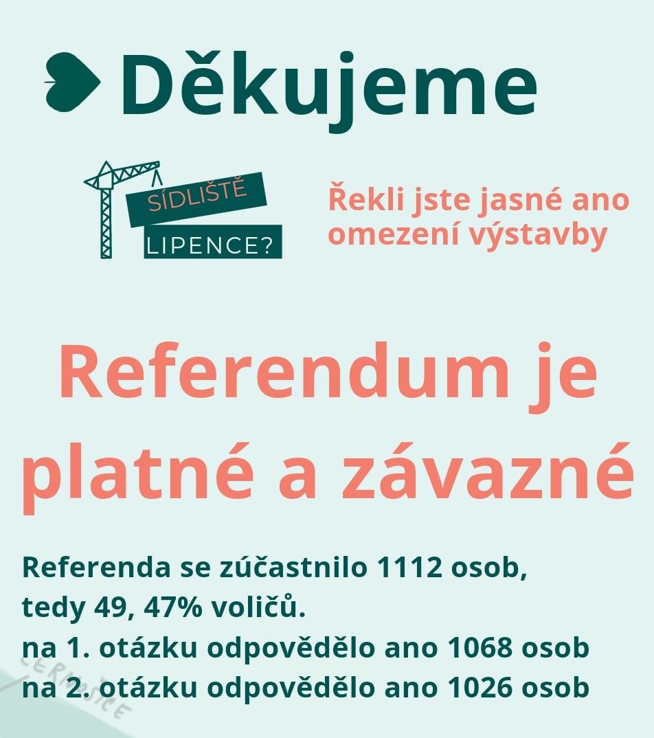 Referendum je závazné a platné